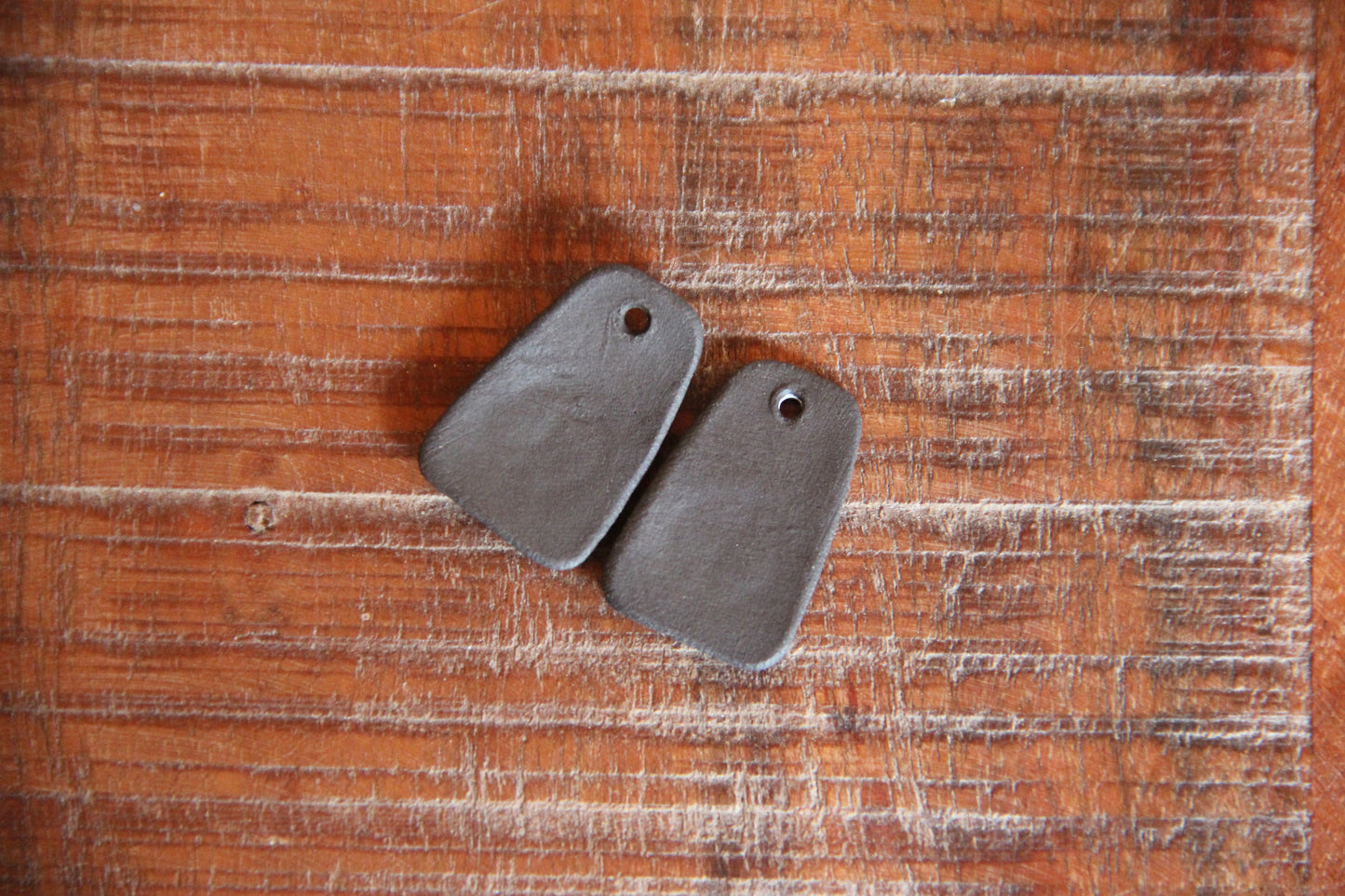 PEACE ceramic earring dangles
