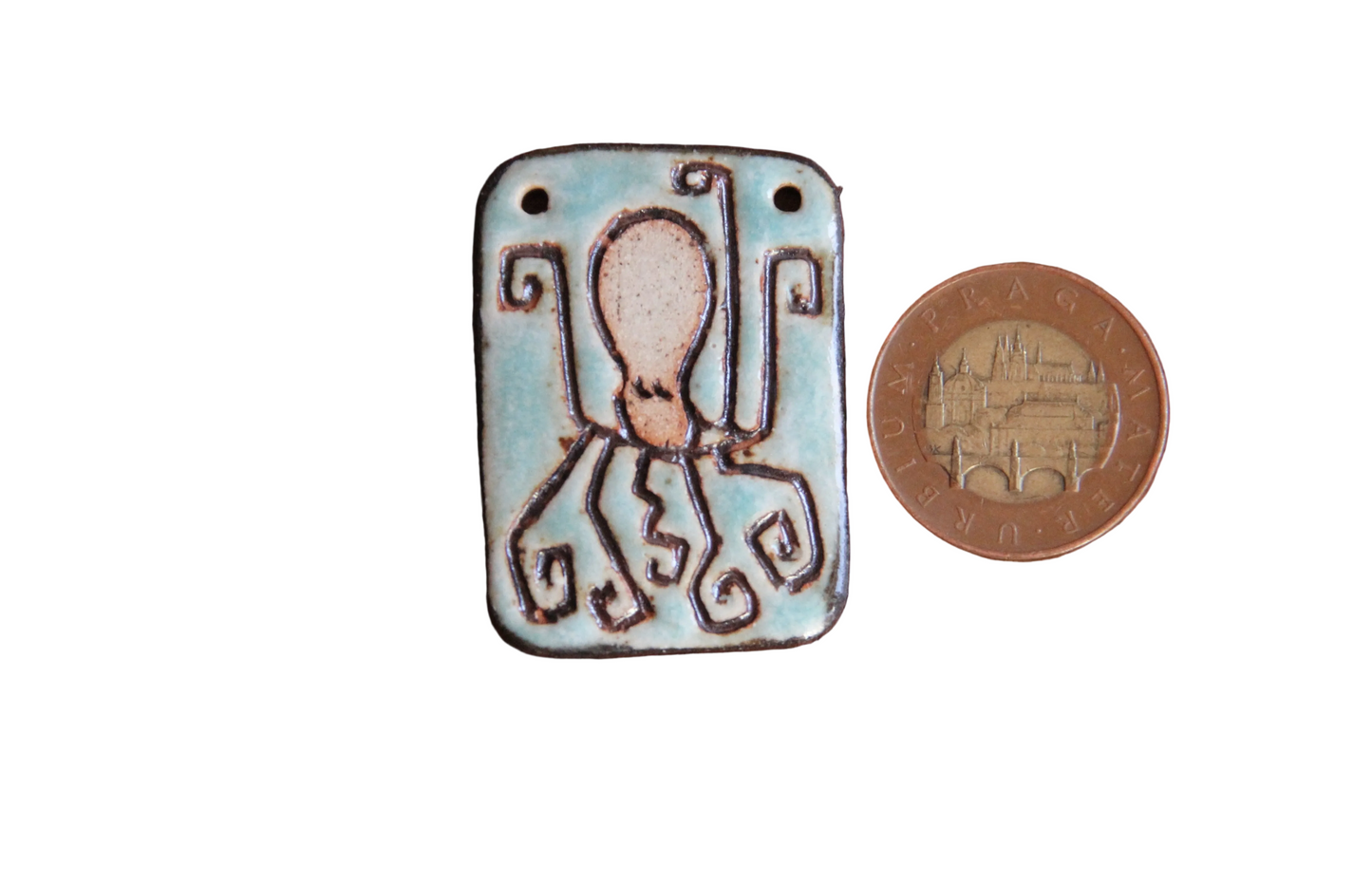 OCTOPUS... Rustic Stoneware Pendant