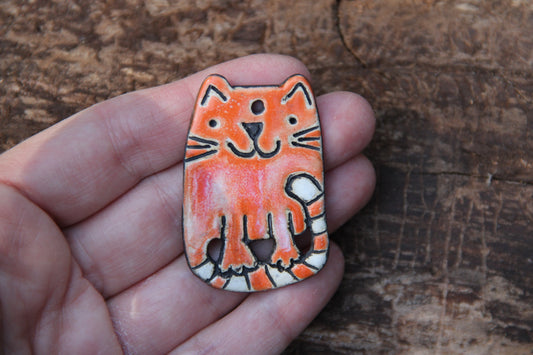 Ceramic KITTY Pendant