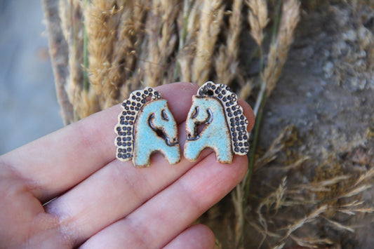Horses Earring Pair