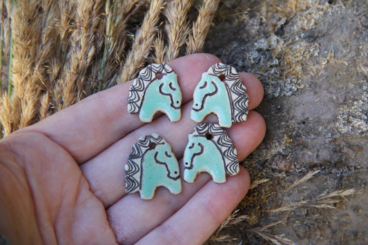 Horses Earring Pair
