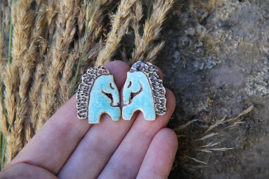 Horses Earring Pair