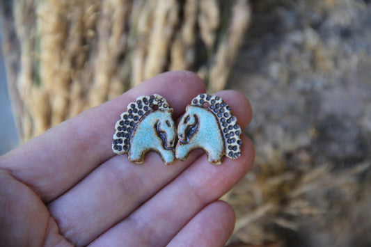 Horses Earring Pair