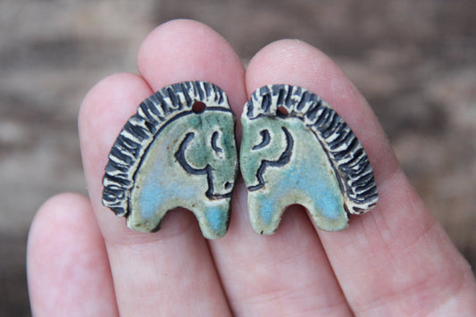 Horses Earring Pair