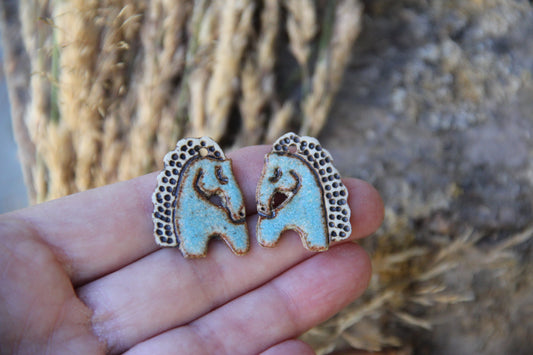 Horses Earring Pair